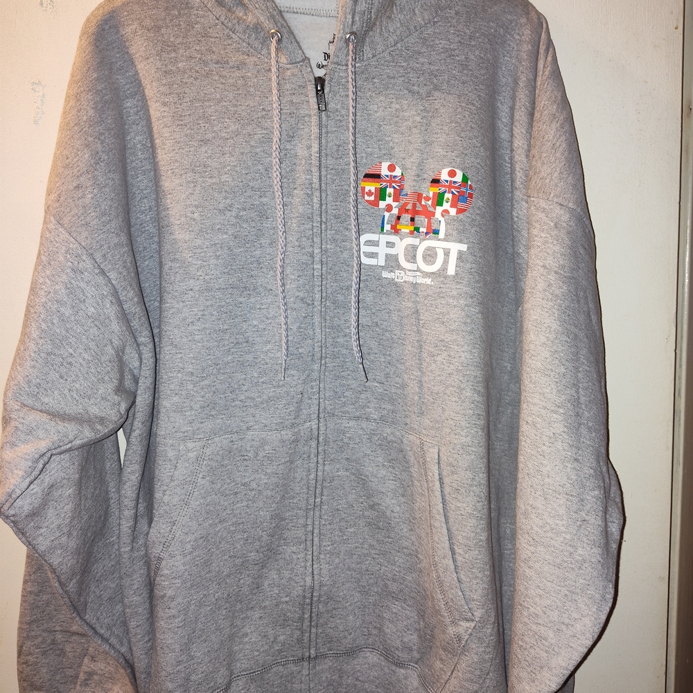 Disney Gray Epcot Lightweight Jacket - image 1